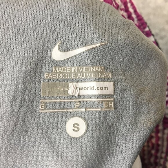 Nike Shorts Womens S Black Pink Running Drawstring 3" Lined Active Workout - Picture 8 of 12